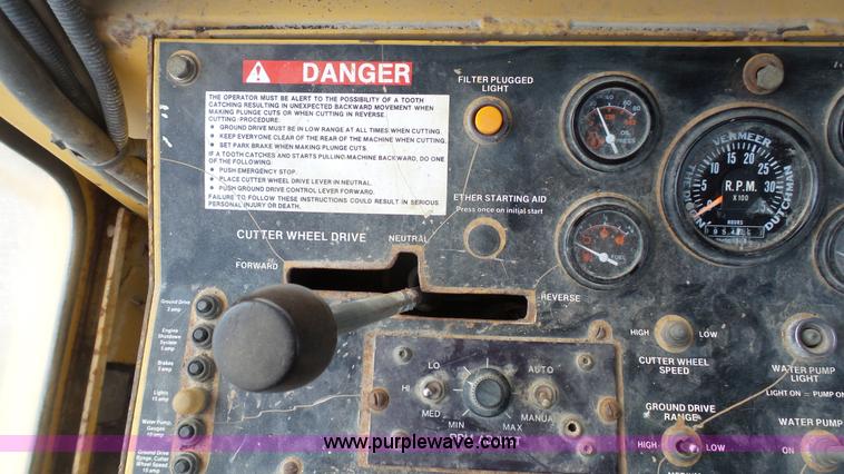 image for item J6257 Vermeer CC135 rock saw