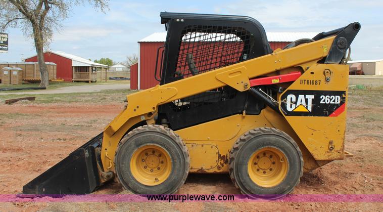 image for item J7543 2014 Caterpillar 262D skid steer