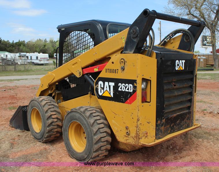 image for item J7543 2014 Caterpillar 262D skid steer