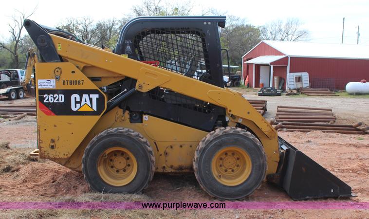image for item J7543 2014 Caterpillar 262D skid steer