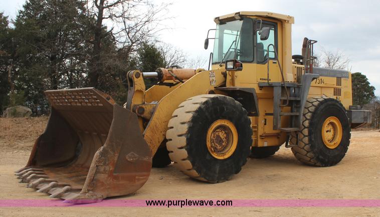 image for item J7572 2002 Komatsu WA500-3Lk wheel loader