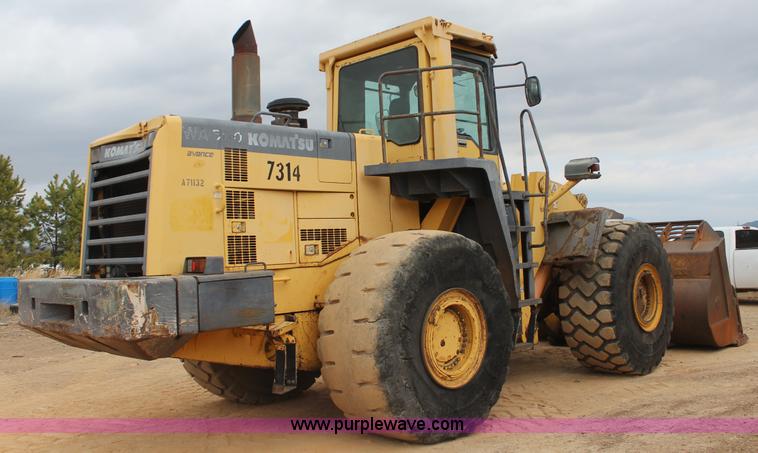 image for item J7572 2002 Komatsu WA500-3Lk wheel loader