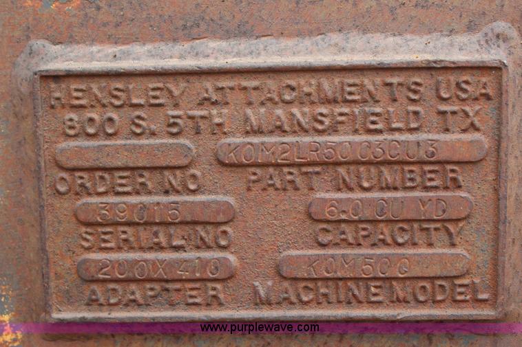 image for item J7573 2002 Komatsu WA500-3Lk wheel loader