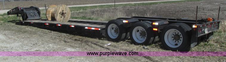 image for item J8972 2004 Mertz equipment trailer