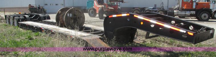 image for item J8972 2004 Mertz equipment trailer