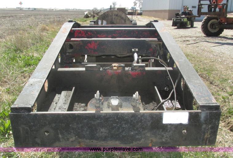 image for item J8972 2004 Mertz equipment trailer