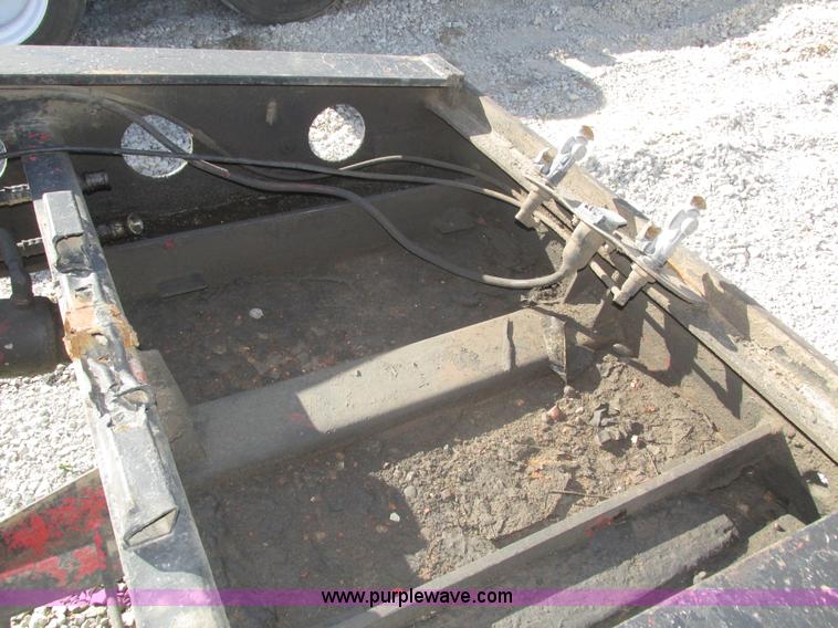 image for item J8972 2004 Mertz equipment trailer