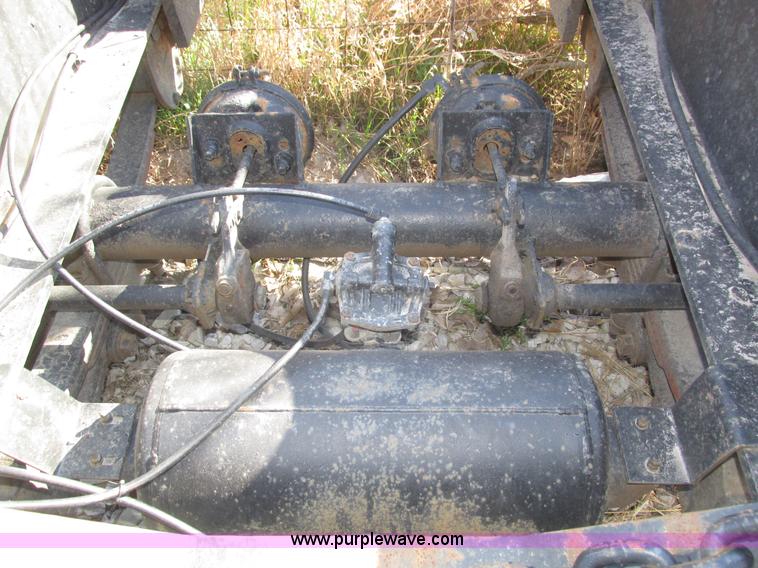 image for item J8972 2004 Mertz equipment trailer