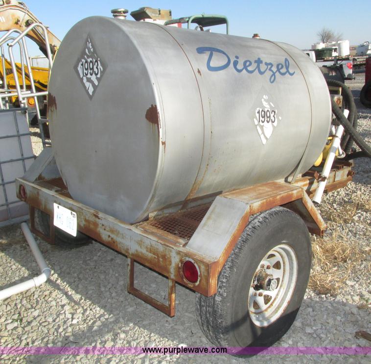 image for item J8975 Shop built used oil trailer