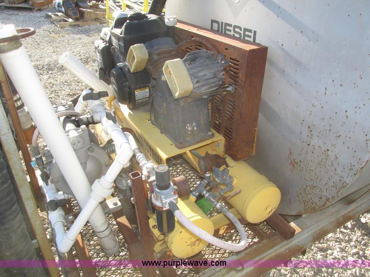 image for item J8975 Shop built used oil trailer