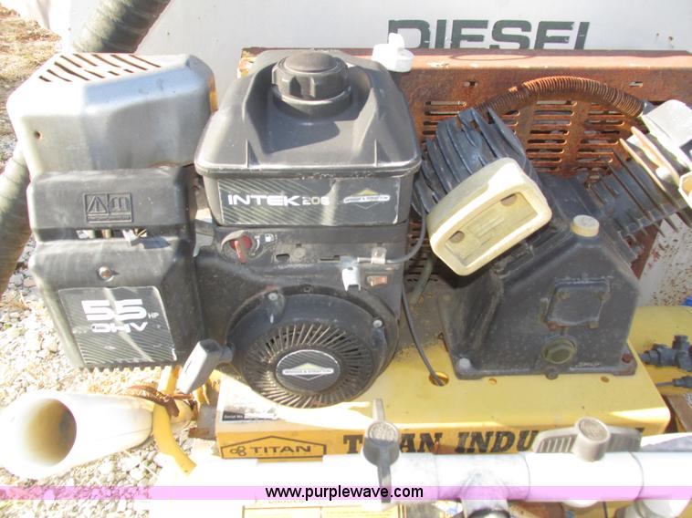 image for item J8975 Shop built used oil trailer