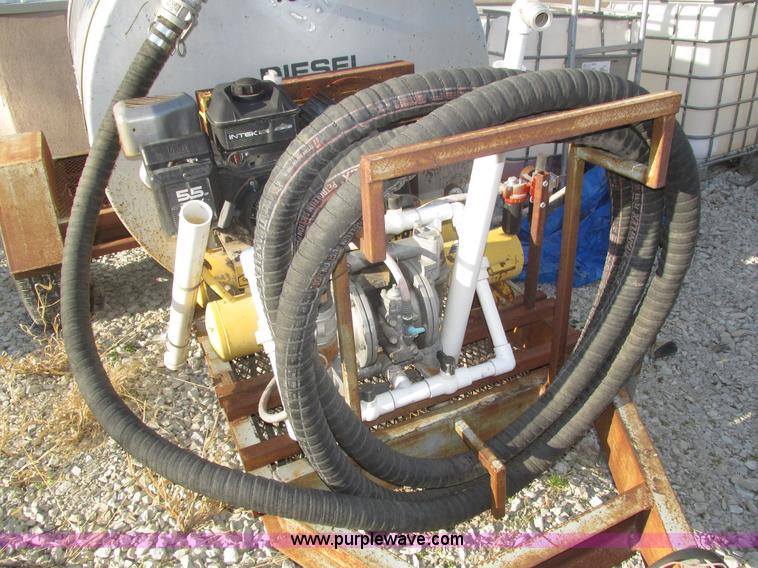 image for item J8975 Shop built used oil trailer