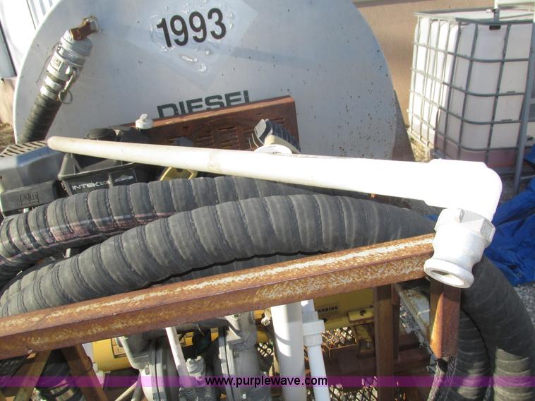 image for item J8975 Shop built used oil trailer