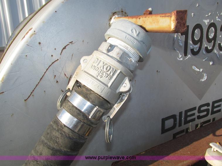 image for item J8975 Shop built used oil trailer