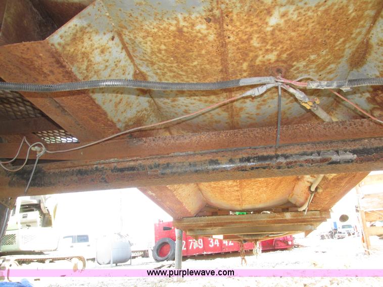 image for item J8975 Shop built used oil trailer