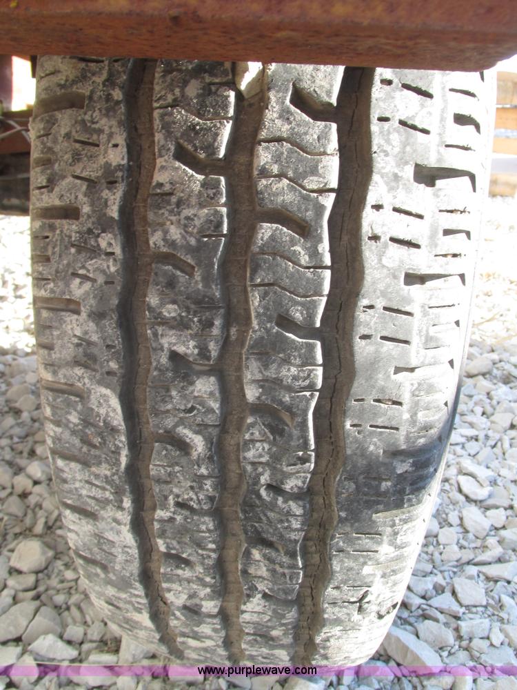 image for item J8975 Shop built used oil trailer