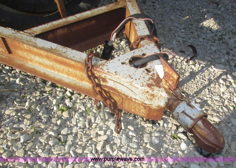 image for item J8975 Shop built used oil trailer