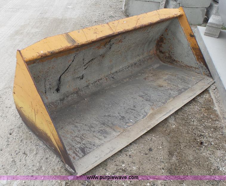 image for item J8980 Case skid steer bucket