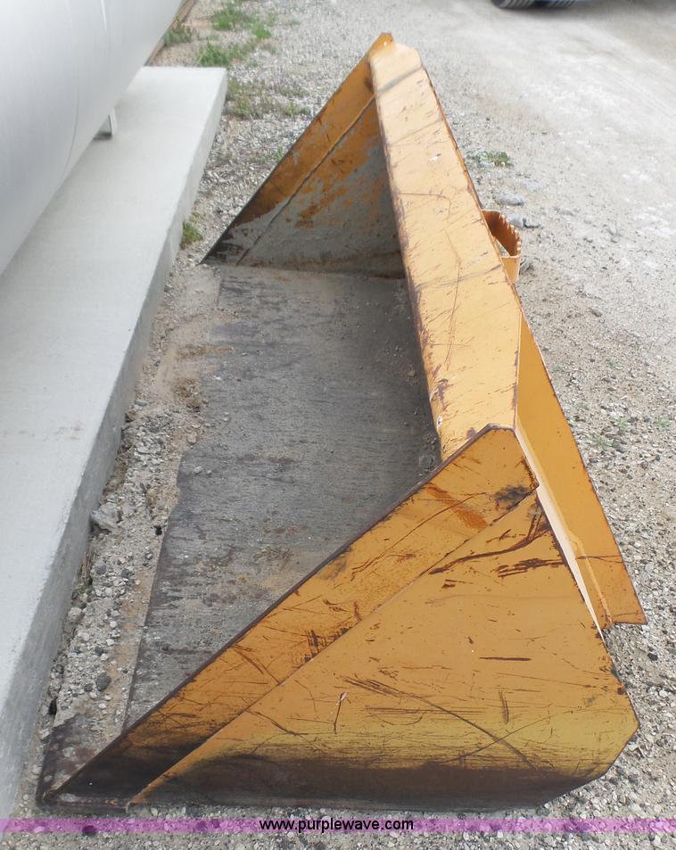 image for item J8980 Case skid steer bucket