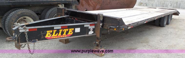 image for item J8981 2010 Elite equipment trailer