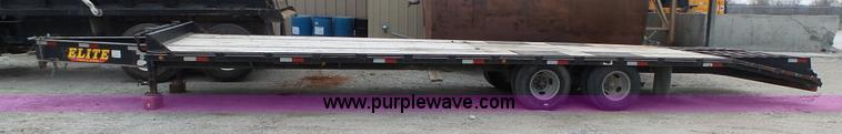 image for item J8981 2010 Elite equipment trailer