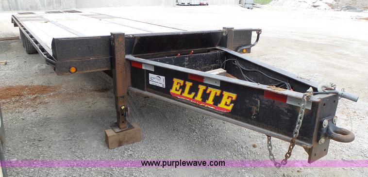 image for item J8981 2010 Elite equipment trailer