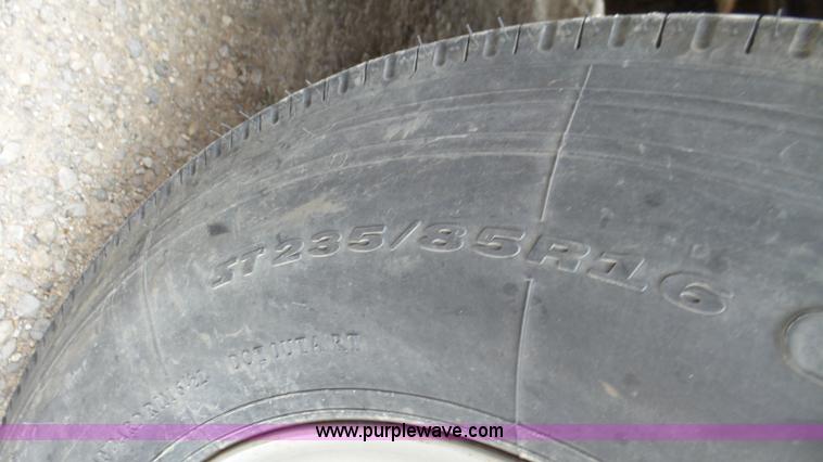 image for item J8981 2010 Elite equipment trailer