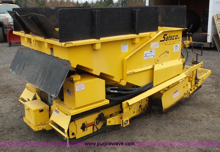 image for item K4628 2013 Salsco Trackpaver TP411 asphalt paver