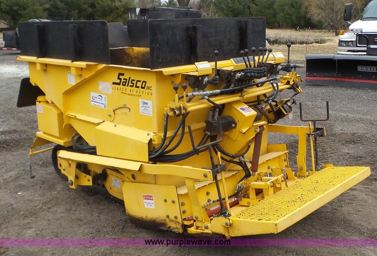 image for item K4628 2013 Salsco Trackpaver TP411 asphalt paver