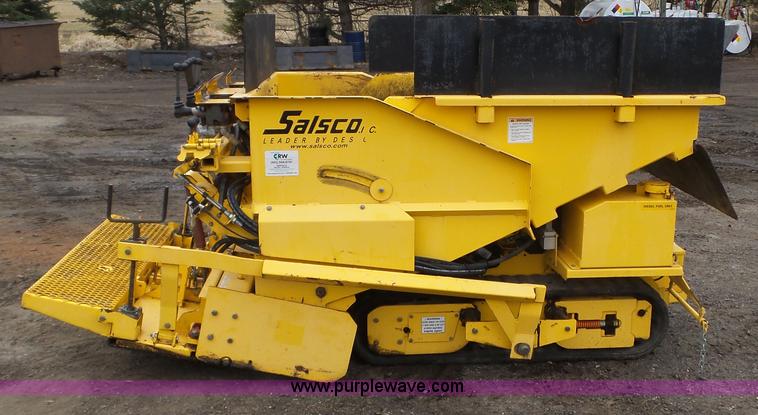 image for item K4628 2013 Salsco Trackpaver TP411 asphalt paver