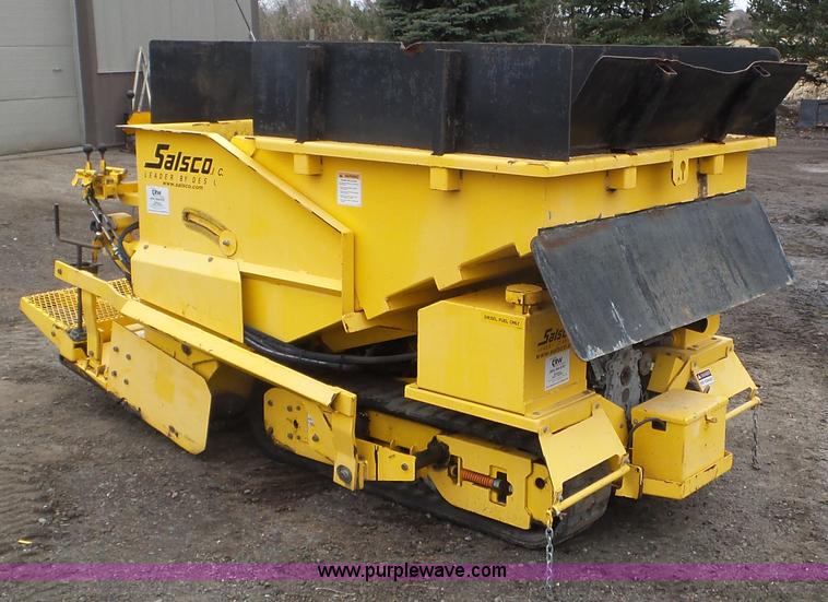 image for item K4628 2013 Salsco Trackpaver TP411 asphalt paver