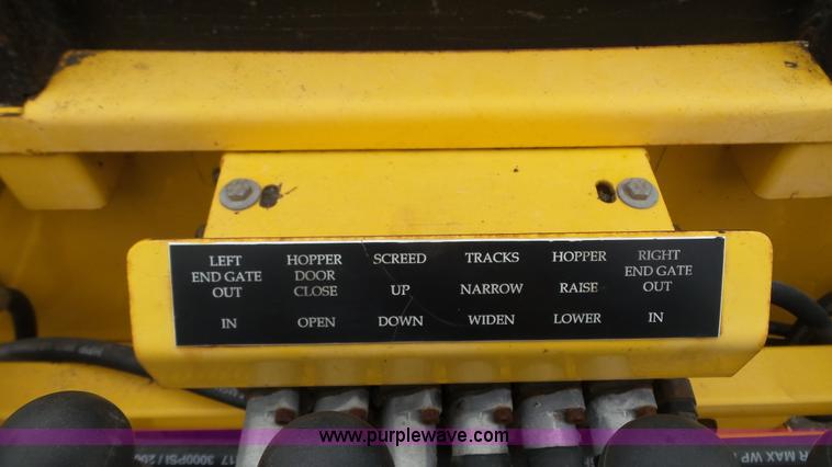 image for item K4628 2013 Salsco Trackpaver TP411 asphalt paver