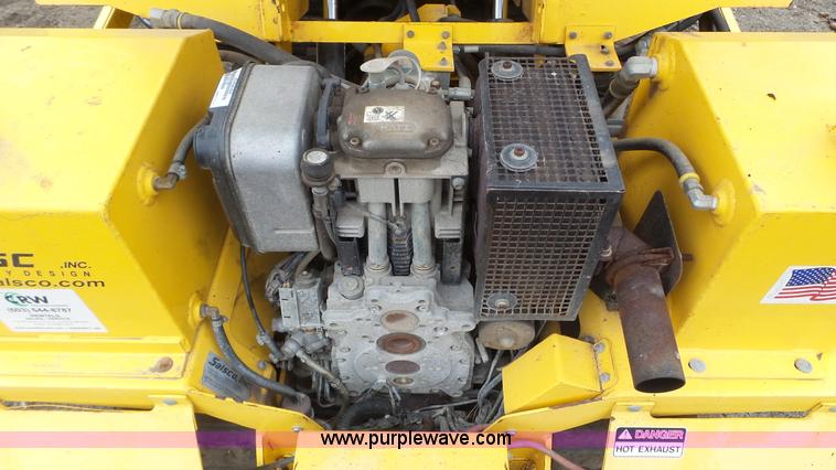 image for item K4628 2013 Salsco Trackpaver TP411 asphalt paver