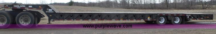 image for item K4633 2001 Trail King TK70HT drop deck hydra tail trailer
