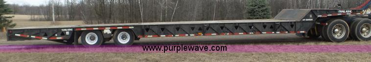 image for item K4633 2001 Trail King TK70HT drop deck hydra tail trailer