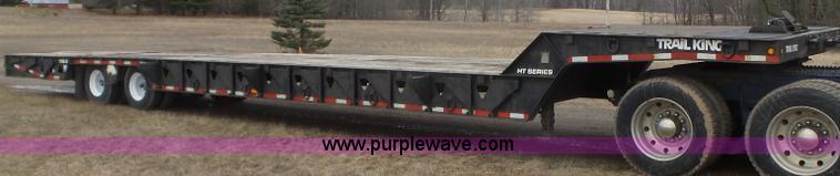 image for item K4633 2001 Trail King TK70HT drop deck hydra tail trailer