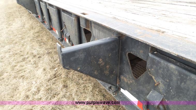 image for item K4633 2001 Trail King TK70HT drop deck hydra tail trailer