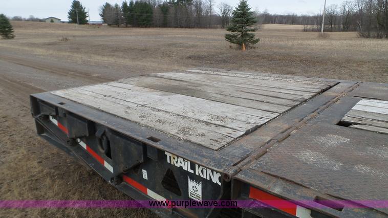 image for item K4633 2001 Trail King TK70HT drop deck hydra tail trailer