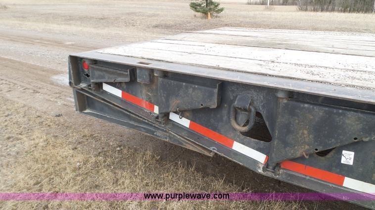 image for item K4633 2001 Trail King TK70HT drop deck hydra tail trailer