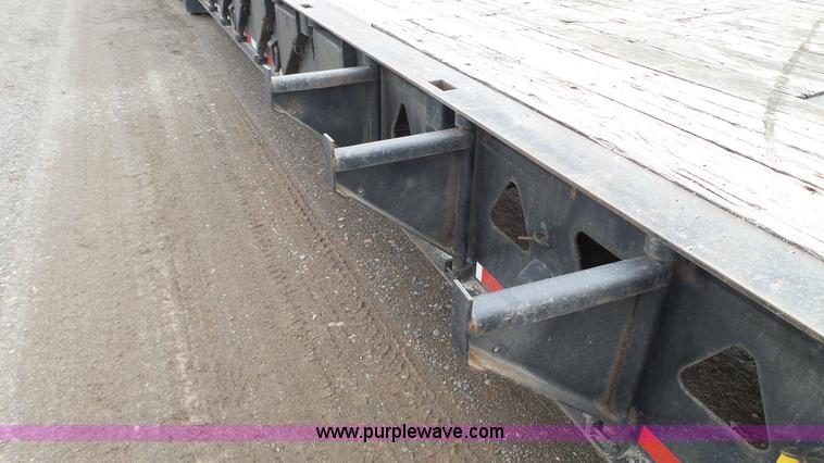 image for item K4633 2001 Trail King TK70HT drop deck hydra tail trailer