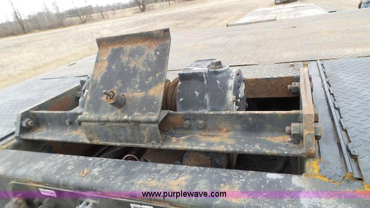 image for item K4633 2001 Trail King TK70HT drop deck hydra tail trailer