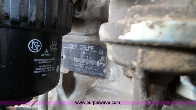 image for item K4634 1999 Ingersoll Rand P250 WJD air compressor