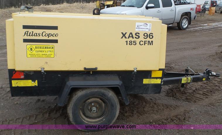 image for item K4635 2002 Atlas Copco XAS96 air compressor