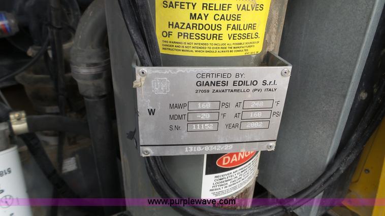 image for item K4635 2002 Atlas Copco XAS96 air compressor