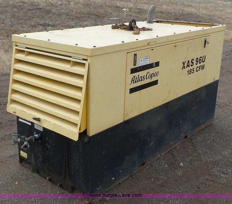 image for item K4636 2002 Atlas Copco XAS96U air compressor