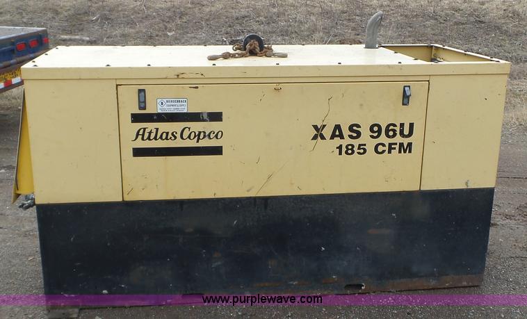 image for item K4636 2002 Atlas Copco XAS96U air compressor