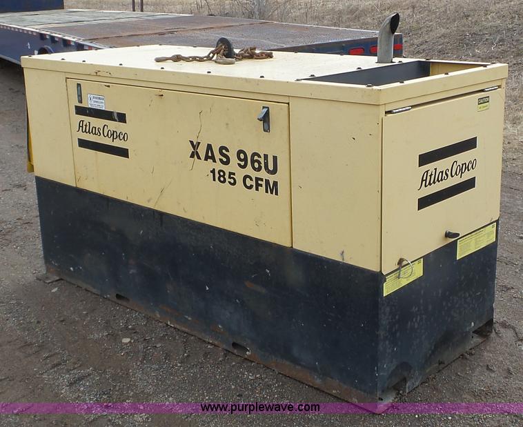 image for item K4636 2002 Atlas Copco XAS96U air compressor