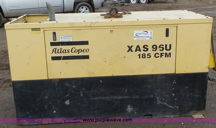 image for item K4636 2002 Atlas Copco XAS96U air compressor
