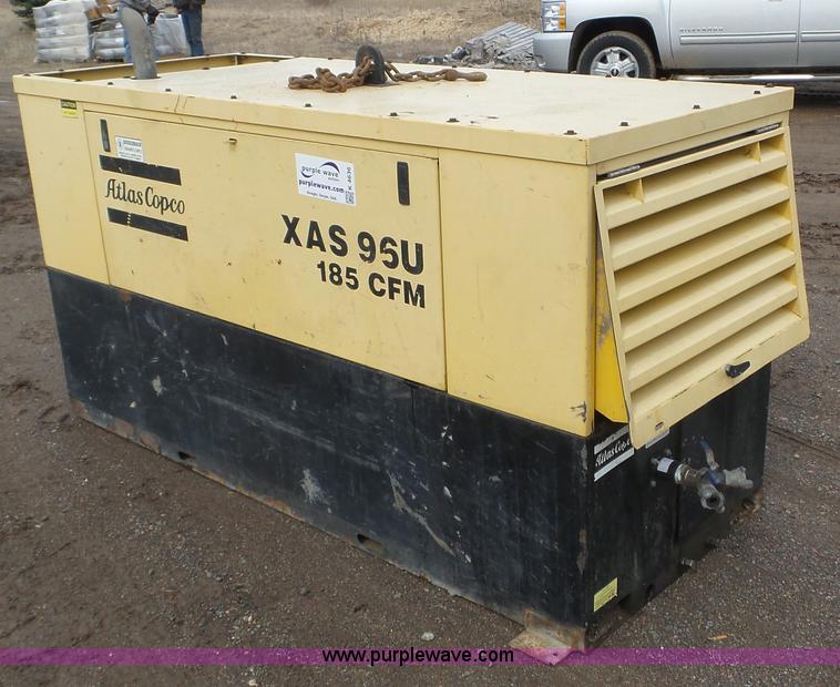 image for item K4636 2002 Atlas Copco XAS96U air compressor