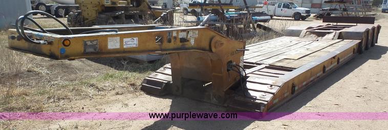 image for item K5029 1987 Load King PHD70/90-3 equipment trailer